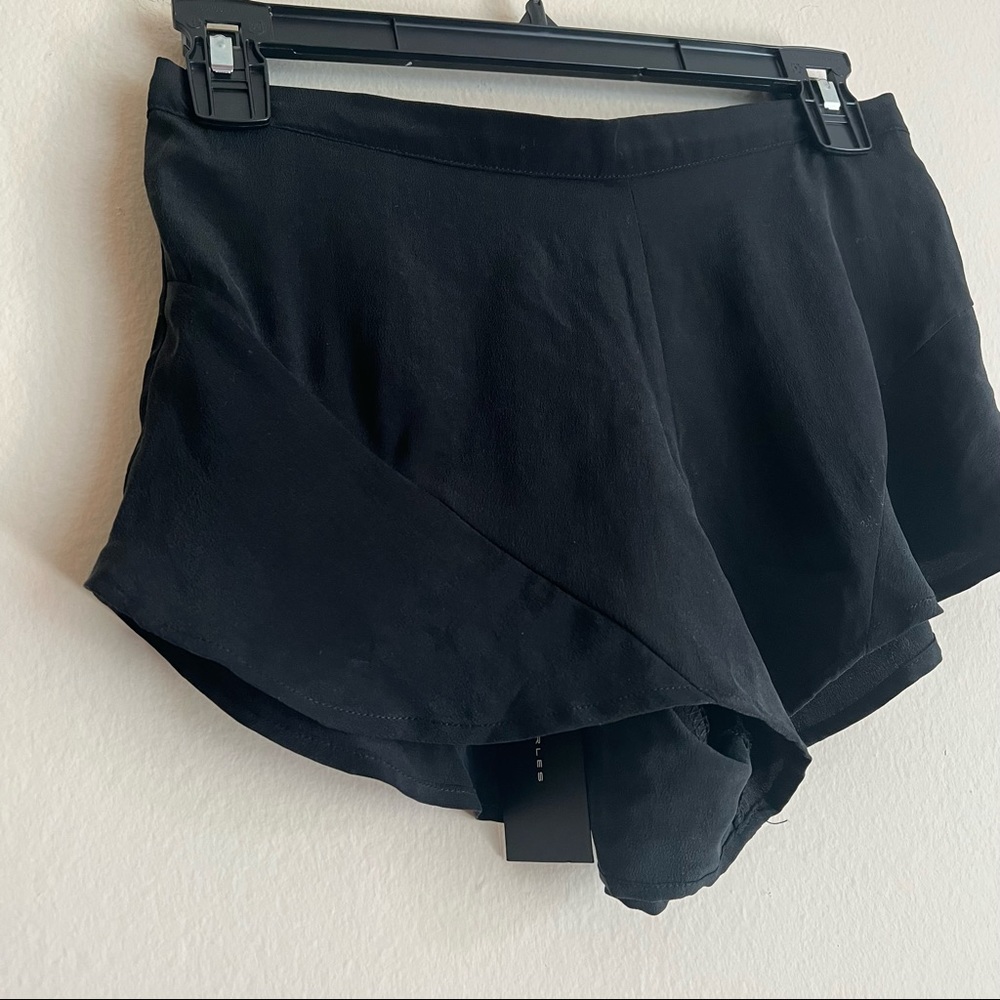 Silk Ruffle Shorts - Picture 2 of 6